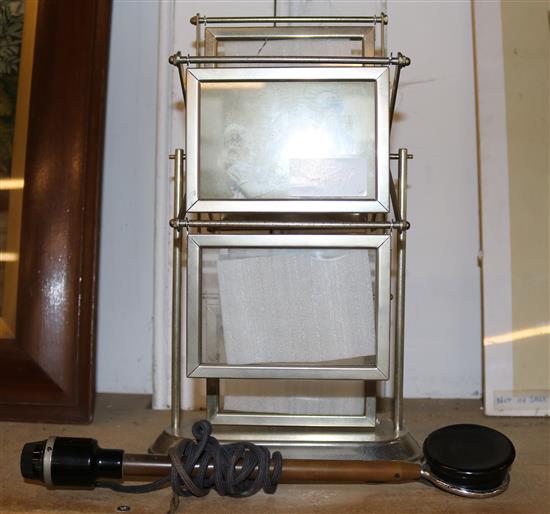 Art Deco picture  frame microphone